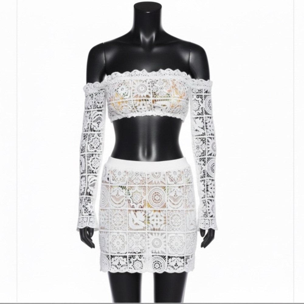 Dolls-kill crotchet crop top